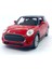 Mini Cooper New Mini Hatch 1/38 11 cm Ölçek Diecast Metal Model Çek Bırak Araba Kırmızı 1