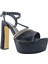 Yvonne | Abiye Platform Topuklu Ayakkabı - Yvonne - Siyah - 37 4