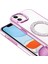 iPhone 11 Kılıf Pırlanta Taş Tasarımlı M-Safe Şarj Özellikli Karetta Silikon Kapak 2