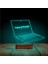 Kirppi 3D Lamba Laptop Notbook Bilgisayar Kişiye Özel Masa Gece Lambası 3