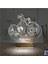 Kirppi 3D Lamba Motorsiklet Harley Motor V3 Kişiye Özel Masa Gece Lambası 2