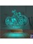 Kirppi 3D Lamba Motorsiklet Harley Motor V3 Kişiye Özel Masa Gece Lambası 3