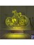 Kirppi 3D Lamba Motorsiklet Harley Motor V3 Kişiye Özel Masa Gece Lambası 5