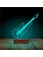 Kirppi 3D Lamba Elektro Gitar Gitarist Kişiye Özel Masa Gece Lambası 3