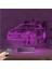 Kirppi 3D Lamba Araba Volkswagen Scirocco Kişiye Özel Masa Gece Lambası 4