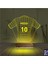 Kirppi 3D Lamba Futbol Forma Taraftar Kişiye Özel Masa Gece Lambası 5