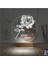 Kirppi 3D Lamba Gül Canım Annem Kişiye Özel Masa Gece Lambası 2