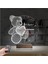 Kirppi 3D Saat Lamba Kalp Ayıcık Kişiye Özel Masa Gece Lambası 2