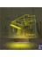Kirppi 3D Lamba Piyano Müzik Piyanist Kişiye Özel Masa Gece Lambası 5