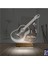 Kirppi 3D Lamba Klasik Gitar Müzik Nota V2 Kişiye Özel Masa Gece Lambası 2