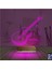 Kirppi 3D Lamba Klasik Gitar Müzik Nota V2 Kişiye Özel Masa Gece Lambası 4