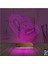Kirppi 3D Lamba Kalp Sevgiliye Hediye V14 Kişiye Özel Masa Gece Lambası 4