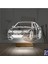 Kirppi 3D Lamba Spor Araba Bmw Kişiye Özel Masa Gece Lambası 2