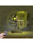 Kirppi 3D Saat Lamba Smile Diş Doktoru Dentist Implant Kişiye Özel Masa Gece Lambası 5