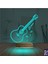 Kirppi 3D Lamba Klasik Gitar Müzik V1 Kişiye Özel Masa Gece Lambası 3