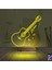 Kirppi 3D Lamba Klasik Gitar Müzik V1 Kişiye Özel Masa Gece Lambası 5