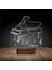 Kirppi 3D Lamba Piyano Müzik Piyanist Kişiye Özel Masa Gece Lambası-1 2