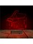 Kirppi 3D Lamba Piyano Müzik Piyanist Kişiye Özel Masa Gece Lambası-1 4