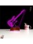 Kirppi 3D Lamba Elektro Gitar Gitarist Rock Müzik Kişiye Özel Masa Gece Lambası-1 5