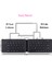 Multizone Katlanabilir Mini Bluetooth Klavye Android/ios/pc Uyumlu Şarjlı Taşınabilir 3