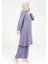 Rahat Kesim Lacivert Tunik Pantolon Takım 9241 2