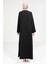 Inci Detaylı Siyah Abaya 9268 5
