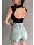 Sırt Dekolteli Detaylı Buzzy Kolsuz Bluz Body (Badi,bady) 5