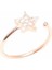925 Ayar Gümüş Minik Yıldız Taşlı Yüzük, Pembe 3