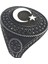 Oniks Taşlı 925 Ayar Gümüş Ay Yıldız Yüzük 4
