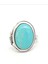 Turkuaz Taşlı Gümüş Yüzük 2
