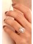 Sky Diamond Pink Morganit Taşlı 925 ayar Gümüş Tek Taş Yüzük 1