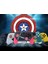 Silikon Analog Kumanda Kavrama Kapağı Başparmak Çubuğu Ps4 Ps3 Xbox 360 Xbox One Nitntend Switch Pro Wii U Kumandası Oyun Aksesuarları Için Joystick Kapağı (Iron Man) 3