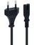 Elektronik Universal 2pin Güç Kablosu, Ps3 / Ps4 / Ps5 / Xbox Series S-X Uyumlu Güç Kablosu 1.5 Metre 2pin Güç Kablosu Projeksiyon - Monitör - Tv 2