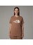 W Ss Relaxed Easy Tee Kadin Kahverengi Tshirt NF0A8A6GAIA1 1