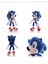 Sonic Peluş Oyuncak, Sonic Çocuklarınızın Arkadaşı Hediyelik 1 Adet 2