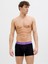 Jack Jones Jacben Solıd Trunks 3 Pack Erkek Siyah Boxer 12268601-02 3