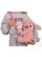 Stitch Peluş Omuz Çantası - Sevimli Pembe Tasarım 1 Adet 1