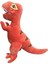 Peluş T-Rex Dinazor Peluş Oyuncak Yastık Oyuncak Uyku ve Oyun Arkadaşı 35 cm 1 Adet 4