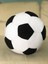 Peluş Zilli Siyah - Beyaz Top Oyuncak , Taraftar Dolgu Futbol Topu 1 Adet 2