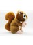 Pelüş Sincap 23 cm 2 Renk Kzl Df S3248 1 Adet 2