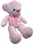 Kalp Desenli Ayıcık - Nano Kumaş - 65 cm 1 Adet 3