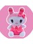 My Melody Kuromi Peluş Oyuncak 25 cm Sanrio Kawaii Marka Etiketli Kuromi Pembe Renk 1 Adet 1
