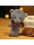 Teddy Ayıcık Peluş Süs Anahtarlık 12 cm 1 Adet 5
