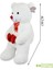 130 cm Çift Kalp Tutan Peluş Ayı (%100) Yerli 1 Adet 4