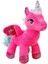 Oyuncak Peluş Kanatlı Unicorn 30 cm Fuşya 1 Adet 1