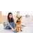 Luxury Gerçek Görünümlü Alman Kurdu Dalmaçyalı Beagle Köpek Peluş Oyuncak Çeşitleri Uyku Oyun Arkadaşı 70CM 1 Adet 4