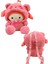 Kuromi Melodi Peluş Oyuncak Çanta - 30 cm My Melody ve Kuromi 1 Adet 2