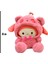 Kuromi Melodi Peluş Oyuncak Çanta - 30 cm My Melody ve Kuromi 1 Adet 4