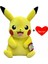 Kalp Pikachu Peluş Oyuncak Pokemon Peluş Oyuncak Büyük Boy Uyku Arkadaşı Pikachu 40 cm Büyük Boy 1 Adet 3