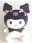 Kuromi Karikatür Peluş Oyuncak 25 cm (Füme) 1 Adet 1